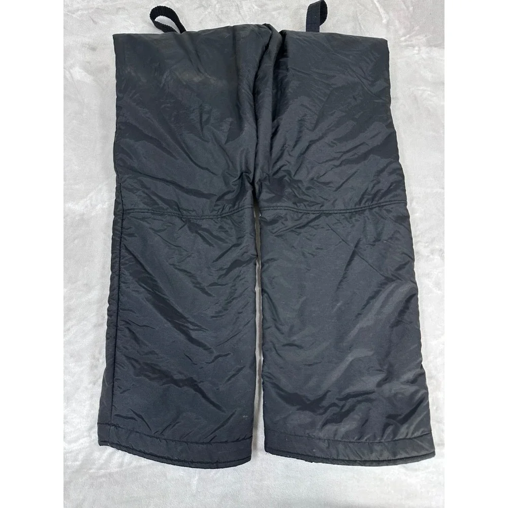 Hot Music Snow Bibs Overalls Mens 40 Black Excellent Vintage Insulated Ski Pants